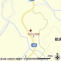 島根県安来市伯太町上小竹581周辺の地図