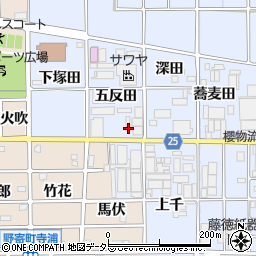 株式会社サワヤ産廃部周辺の地図