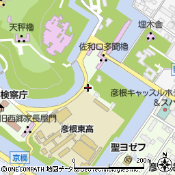 旧脇屋敷長屋門周辺の地図