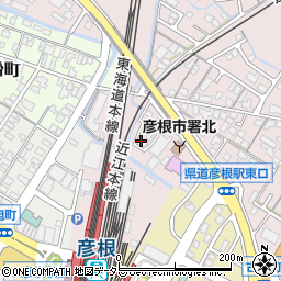 滋賀県彦根市古沢町512-8周辺の地図