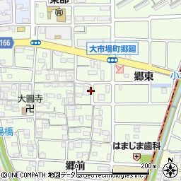 愛知県岩倉市大市場町周辺の地図