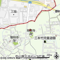 愛知県春日井市牛山町1451周辺の地図