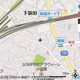 神奈川県小田原市南鴨宮2丁目47周辺の地図