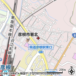 滋賀県彦根市古沢町539周辺の地図