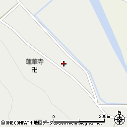 京都府南丹市美山町長谷湯ケ谷9周辺の地図