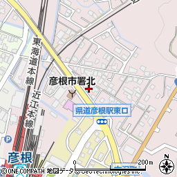 滋賀県彦根市古沢町538周辺の地図