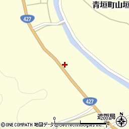 兵庫県丹波市青垣町山垣1173周辺の地図