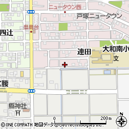愛知県一宮市大和町戸塚連田43-33周辺の地図