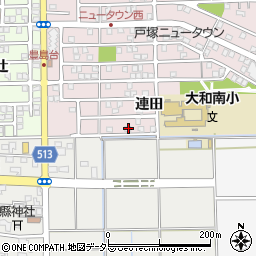 愛知県一宮市大和町戸塚連田43-7周辺の地図