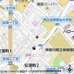 横須賀ガス有限会社周辺の地図
