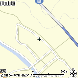 兵庫県丹波市青垣町山垣945周辺の地図