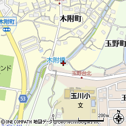 愛知県春日井市玉野町1672周辺の地図
