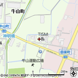 愛知県春日井市牛山町3247周辺の地図