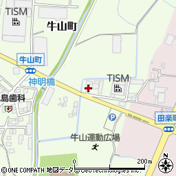 愛知県春日井市牛山町3255周辺の地図