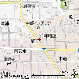愛知県一宮市萩原町高木西出704周辺の地図