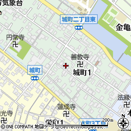 旧広田家住宅周辺の地図