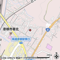 滋賀県彦根市古沢町568周辺の地図