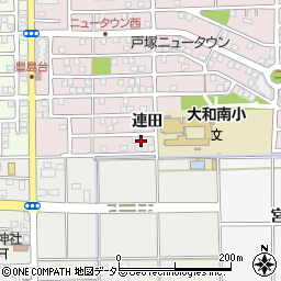 愛知県一宮市大和町戸塚連田43-20周辺の地図