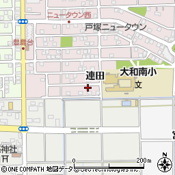 愛知県一宮市大和町戸塚連田43-19周辺の地図