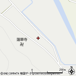 京都府南丹市美山町長谷湯ケ谷10周辺の地図