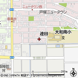 愛知県一宮市大和町戸塚連田43-18周辺の地図