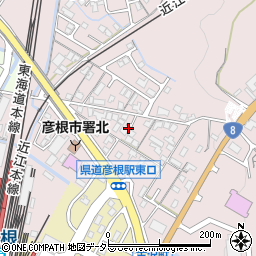 滋賀県彦根市古沢町546周辺の地図