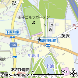 愛知県春日井市東野町小堤周辺の地図