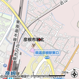 滋賀県彦根市古沢町537周辺の地図