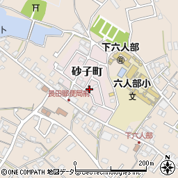 京都府福知山市砂子町33周辺の地図
