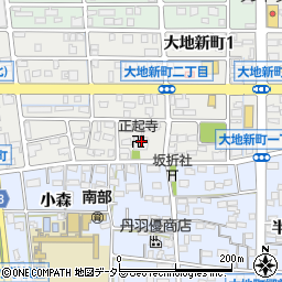 正起寺周辺の地図