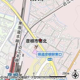 滋賀県彦根市古沢町505周辺の地図