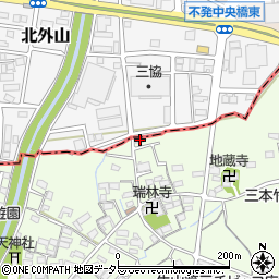 愛知県春日井市牛山町1413-2周辺の地図