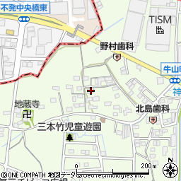 愛知県春日井市牛山町1833周辺の地図