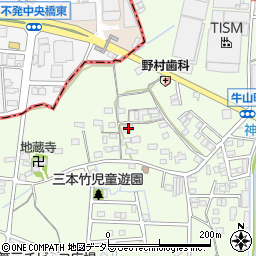 愛知県春日井市牛山町1833周辺の地図