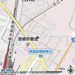 滋賀県彦根市古沢町536周辺の地図