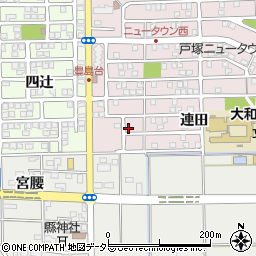 愛知県一宮市大和町戸塚連田33-9周辺の地図