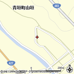 兵庫県丹波市青垣町山垣913周辺の地図