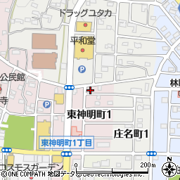 ランドマークＫ周辺の地図