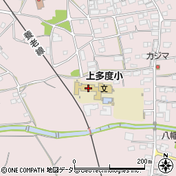 養老町立上多度小学校周辺の地図