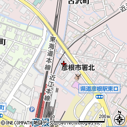 滋賀県彦根市古沢町512-11周辺の地図