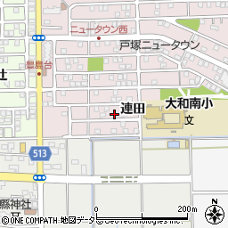 愛知県一宮市大和町戸塚連田43-27周辺の地図