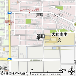 愛知県一宮市大和町戸塚連田43-25周辺の地図
