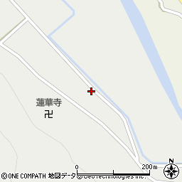 京都府南丹市美山町長谷湯ケ谷6周辺の地図