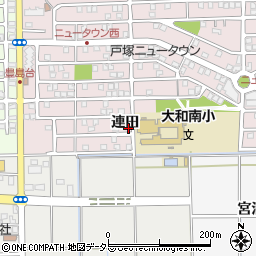 愛知県一宮市大和町戸塚連田43-23周辺の地図