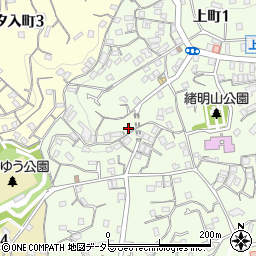 神奈川県横須賀市上町1丁目73周辺の地図