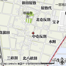 愛知県一宮市大和町氏永周辺の地図