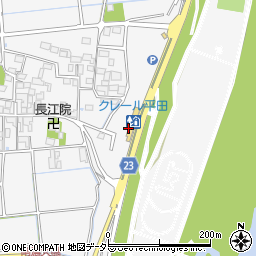 道の駅クレール平田周辺の地図
