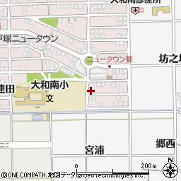 愛知県一宮市大和町戸塚連田1-20周辺の地図