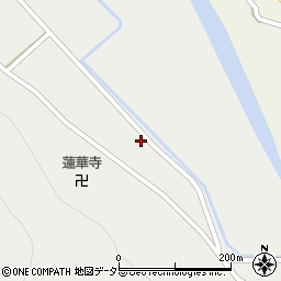 京都府南丹市美山町長谷湯ケ谷5周辺の地図