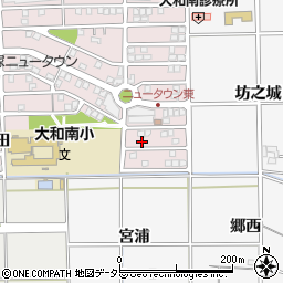 愛知県一宮市大和町戸塚連田1-22周辺の地図